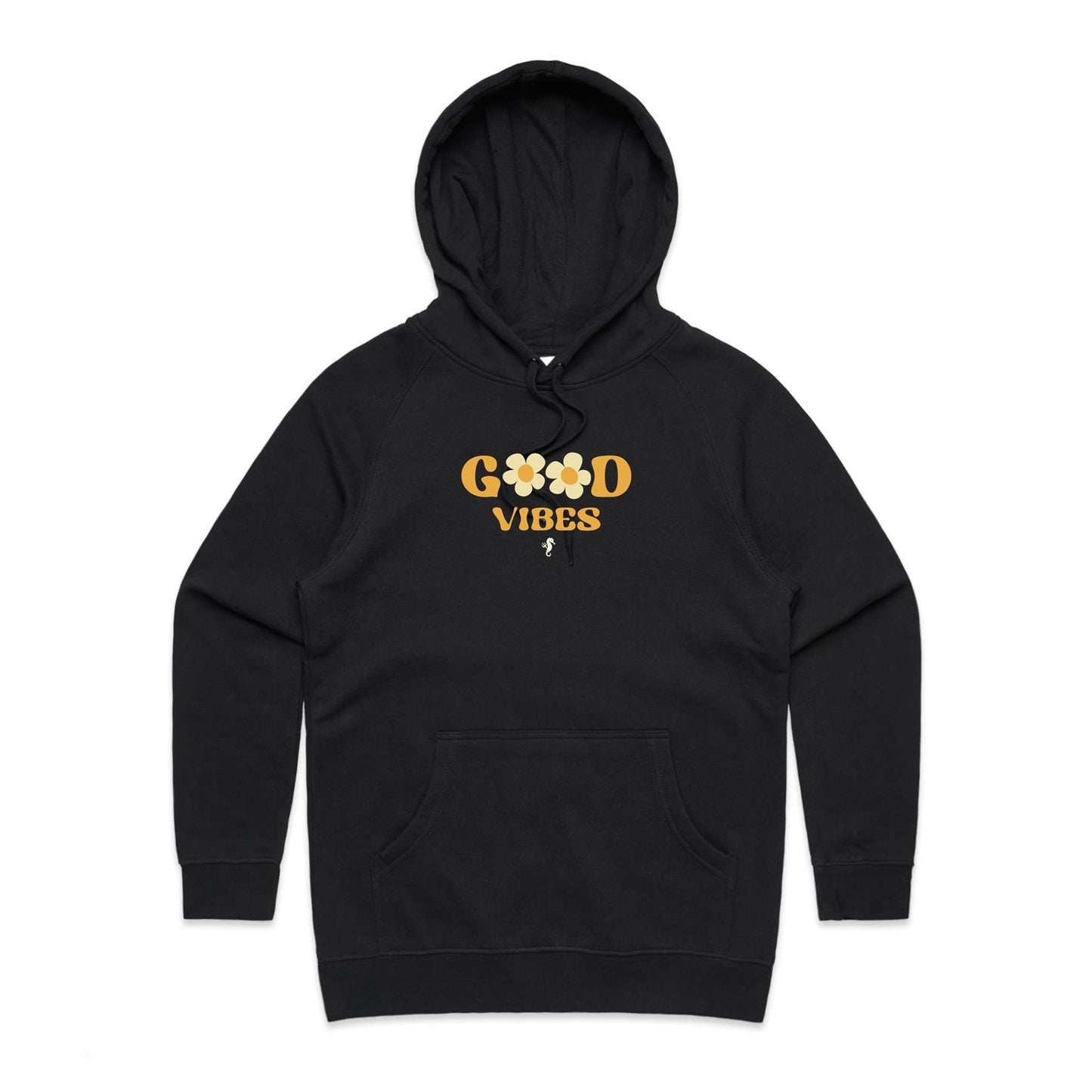 Good Vibes meets Flower Power Women's Hoodie